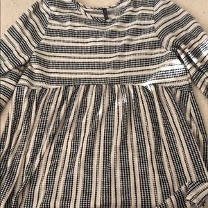 XL Glitzy Girl Babydoll Top- Never Worn